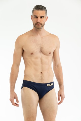 Cueca de banho - Azul-marinho