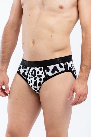 Cueca Preto e branco