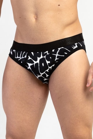 Cueca Preto e branco