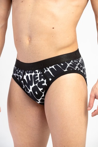 Cueca Preto e branco