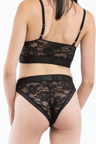 Cueca em renda Preto
