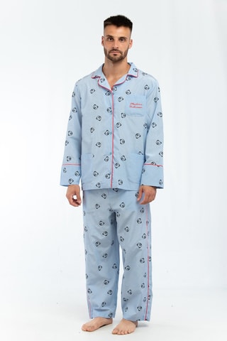 Pijama Azul-celeste