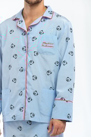 Pijama Azul-celeste