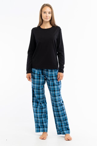 Pijama - Azul e preto