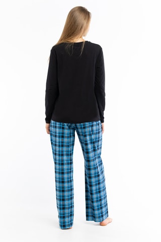 Pijama - Azul e preto