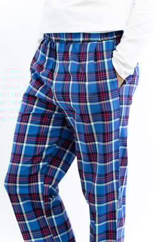Pijama - Azul e branco