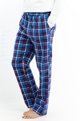 Pijama - Azul e branco