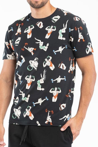 T-shirt Preto