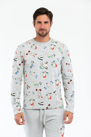 T-shirt Cinzento mesclado