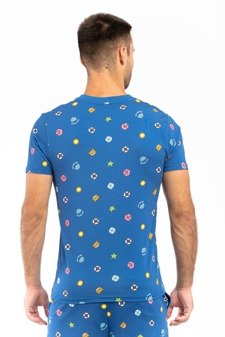 T-shirt - Azul-cobalto