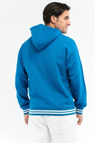 Sweats com capuz - Azul-cobalto