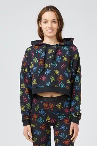 Sweat com capuz Preto