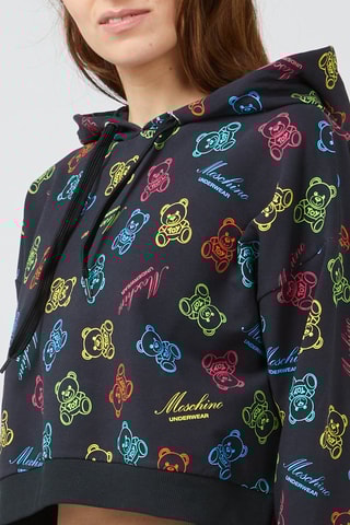 Sweat com capuz Preto