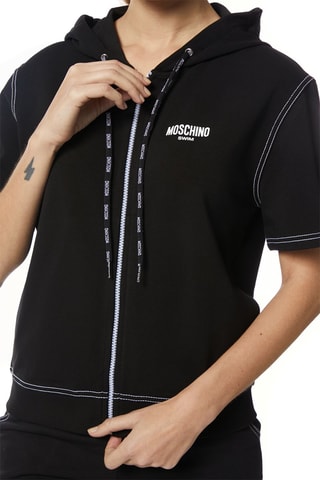 Sweat com capuz Preto