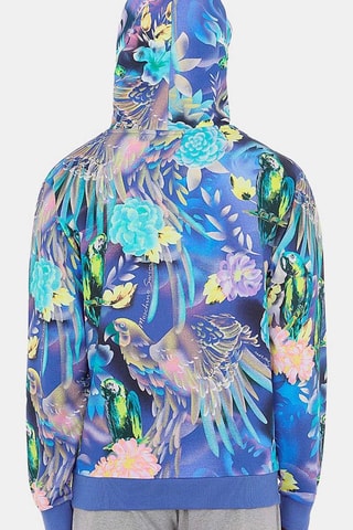 Sweat com capuz Azul