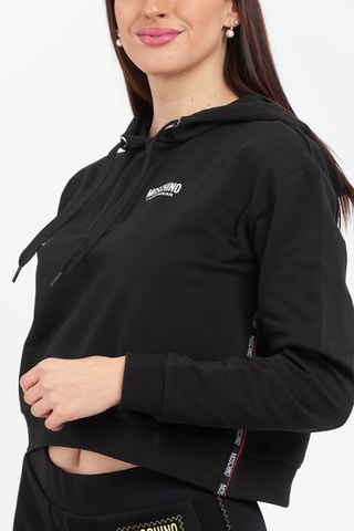 Sweat curta Preto