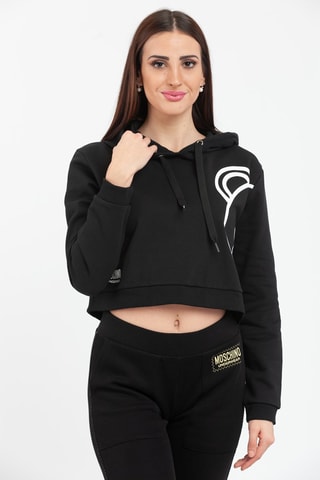 Sweat curta Preto