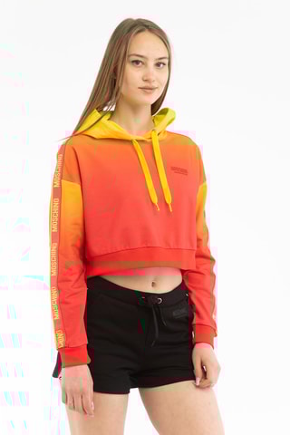 Sweat com capuz - Coral
