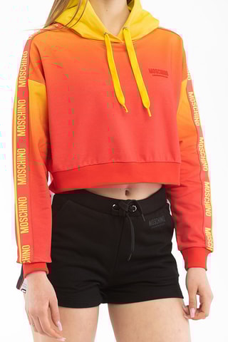 Sweat com capuz - Coral
