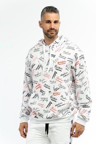 Sweat com capuz - Branco