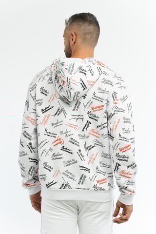 Sweat com capuz - Branco