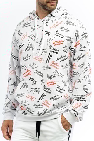 Sweat com capuz - Branco