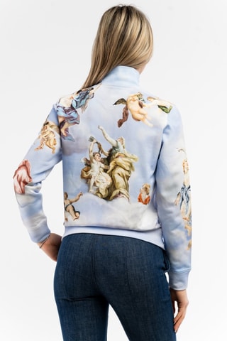 Sweat - Azul e branco