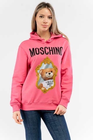 Sweats com capuz - Rosa