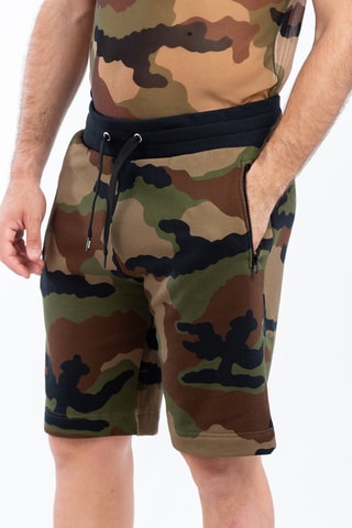 Bermudas Castanho e caqui