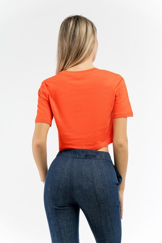 T-shirt cropped - Laranja