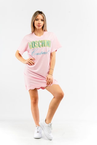 Vestido t-shirt - Rosa