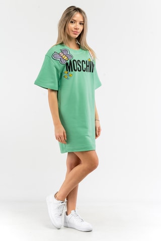 Vestido-sweat - Verde