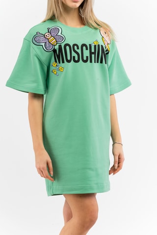 Vestido-sweat - Verde