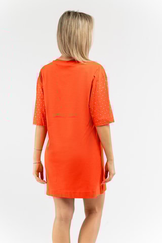 Vestido t-shirt - Laranja