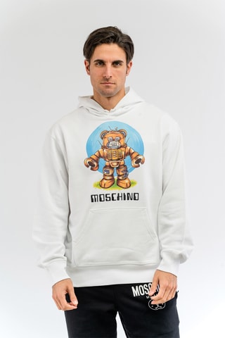 Sweat com capuz - Branco