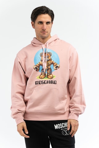 Sweat com capuz - Rosa