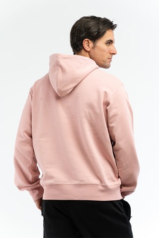 Sweat com capuz - Rosa