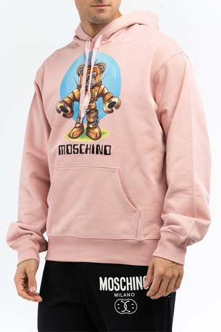 Sweat com capuz - Rosa