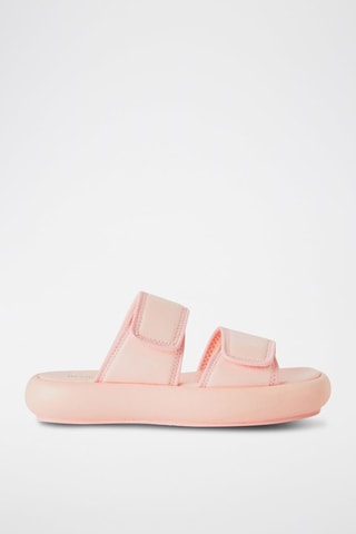 Mules com plataforma - Rosa