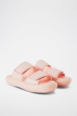 Mules com plataforma - Rosa