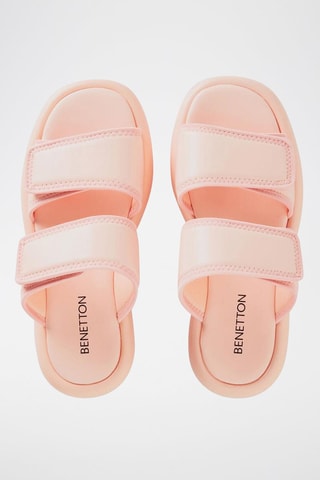 Mules com plataforma - Rosa