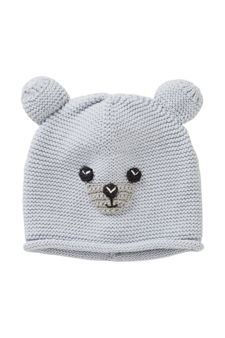 Gorro com orelhas Cinzento-claro