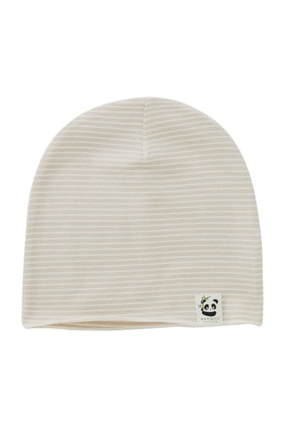 Gorro em fibra de bambu Bege