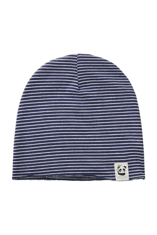 Gorro em fibra de bambu Azul-marinho