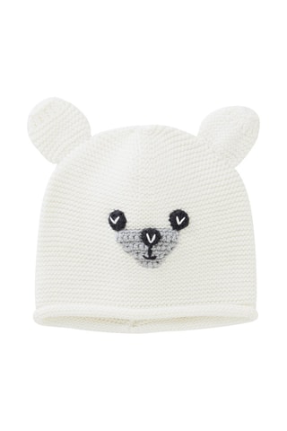Gorro com orelhas Branco