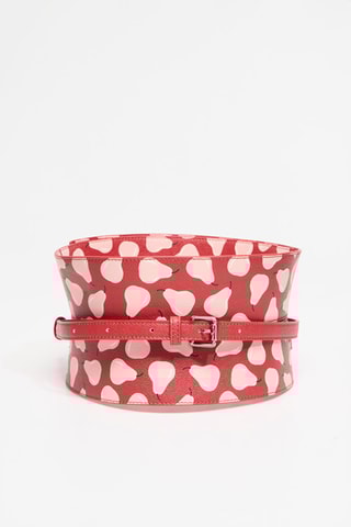Cinto - Vermelho e rosa