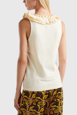 Camisola de alças - Branco