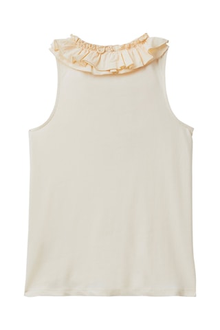 Camisola de alças - Branco