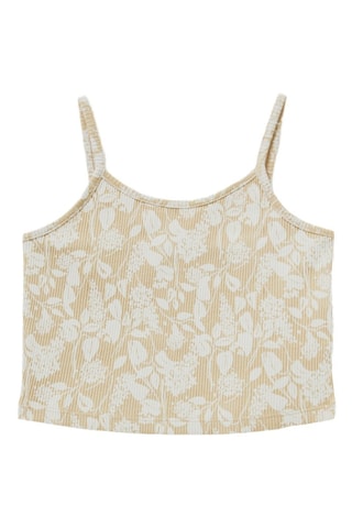 Camisola de alças - Bege