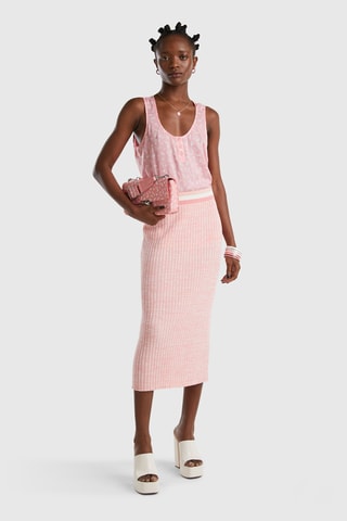 Camisola de alças - Rosa